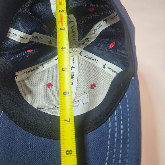 Looper Anderson Ord Golf Hat American Flag Patch Baseball Cap 7.25-7.5 - Picture 4 of 4